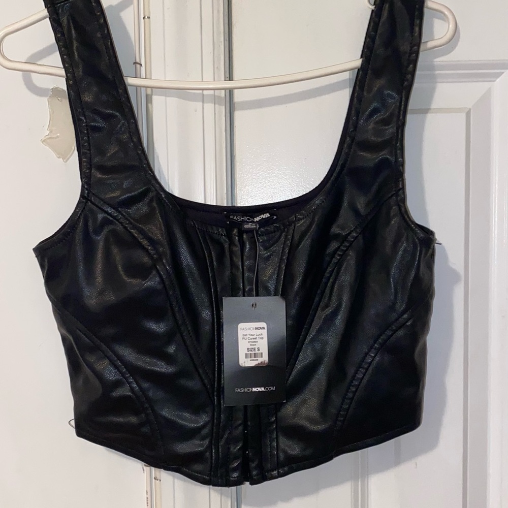 Corset crop top